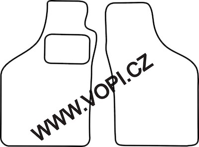 Autokoberce Fiat Fiorino 03/2008 - Autofit (1320)